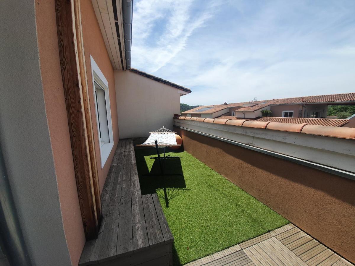Terrasse 130M2 Panoramique Avec Climatisation Piscine - 3 Chambres Greoux-les-Bains Bagian luar foto